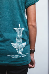Stop Shark Finning Shirt- Skeleton